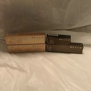 Set of 4 Becca Lipglosses and Lipsticks
